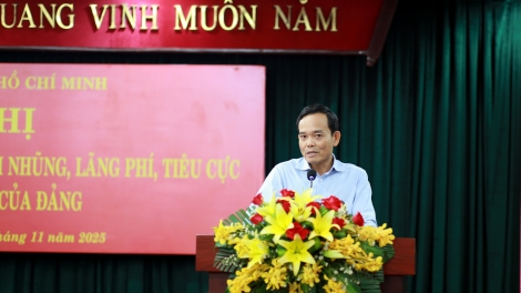 Ông Trần Lưu Quang: Cán bộ chống tham nhũng mà vi phạm sẽ bị xử nặng gấp đôi