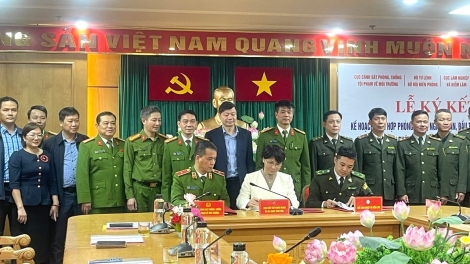 Bộ Công an và Bộ Nông nghiệp và Môi trường ký kết phòng chống tội phạm động vật hoang dã
