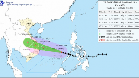 Thời sự 6h 6/11/2025: Thủ tướng chính phủ chỉ đạo khẩn trương ứng phó bão số 13