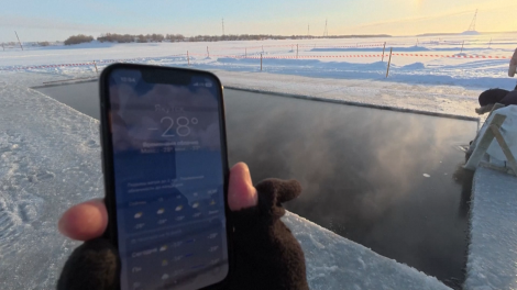 Nga: độc đáo hoạt động bơi lội mùa đông ở nhiệt độ -30°C