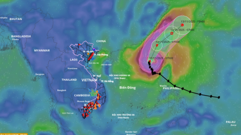 Tin bão trên biển Đông (Cơn bão số 14)