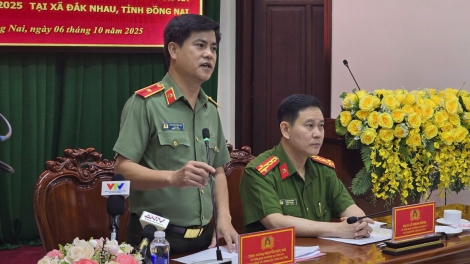 Công an tỉnh Đồng Nai tăng cường giữ gìn an ninh trật tự cơ sở