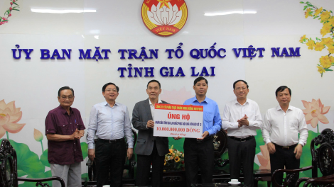 Nutifood ủng hộ 10 tỷ đồng để hỗ trợ người dân Gia Lai gặp khó khăn do bão Kalmaegi