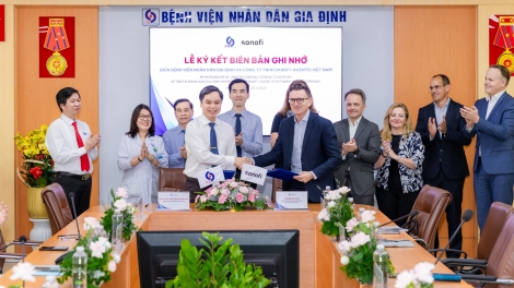 Công ty Sanofi Việt Nam và Bệnh viện Nhân dân Gia Định hợp tác nâng cao chất lượng chăm sóc sức khỏe