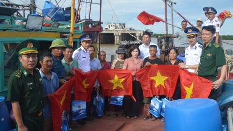 Tăng cường phối hợp giữa các lực lượng nhằm ngăn chặn vi phạm khai thác IUU tại Vịnh Bắc Bộ