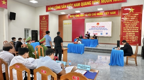 Phiên tòa giả định tại Lâm Đồng: Cảnh tỉnh mạnh hành vi vi phạm IUU, xuất cảnh trái phép