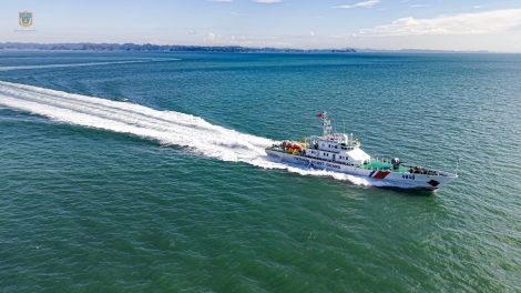 Tàu tuần tra cao tốc CSB 4040 – “mũi tên thép” trên biển Tây Nam