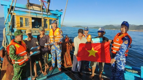 Hải đoàn Biên phòng 48 - Niềm tin của ngư dân nơi đầu sóng