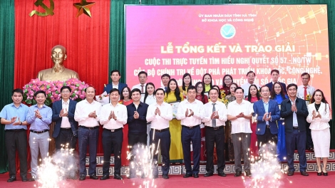 Hà Tĩnh: 523.554 tài khoản tham gia cuộc thi tìm hiểu về Nghị quyết 57