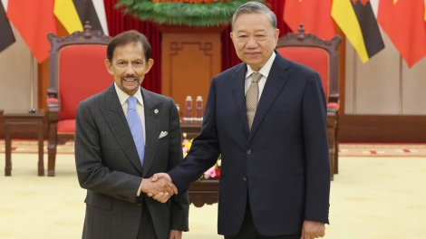 Thời sự 21h30 30/11/2025: Tổng Bí thư Tô Lâm tiếp Quốc vương Brunei Darussalam