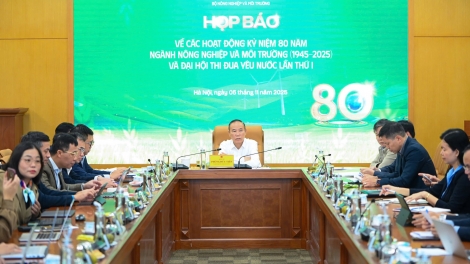 Bộ Nông nghiệp và Môi trường tổ chức chuỗi hoạt động Kỷ niệm 80 năm truyền thống ngành 
