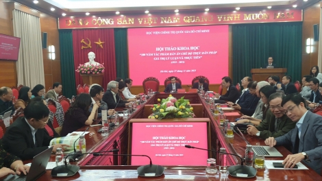 Hội thảo khoa học “100 năm tác phẩm Bản án chế độ thực dân Pháp– Giá trị lý luận và thực tiễn” 