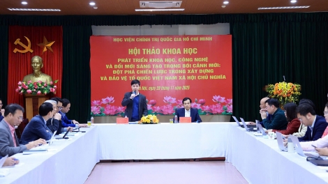 Phát triển khoa học, công nghệ và đổi mới sáng tạo trong bối cảnh mới 