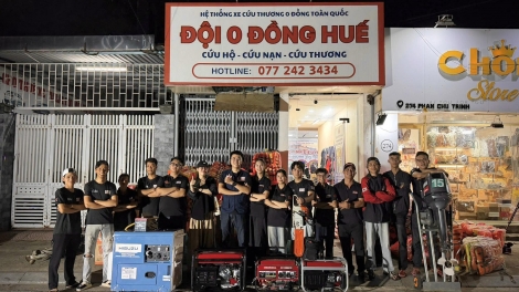 Đội xe 0 đồng Huế - Cứu được một người là chúng tôi có thêm động lực đi tiếp