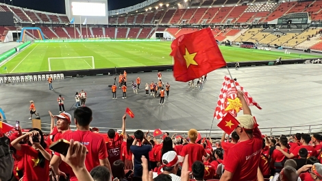 Không khí trước trận chung kết bóng đá nam Seagame 33