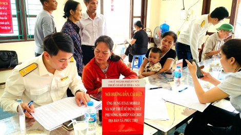 Đồng bộ triển khai điện tử hóa thông tin, giúp xác định nghĩa vụ tài chính về đất đai (17/8/2025)