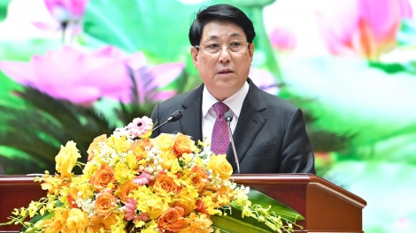 Chủ tịch nước Lương Cường dự hội nghị Quân chính toàn quân năm 2025