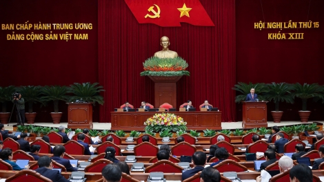 Khai mạc trọng thể Hội nghị lần thứ 15 Ban Chấp hành Trung ương Đảng khoá XIII