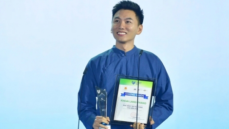 Khoai Lang Thang, hot tiktoker lần thứ 2 liên tiếp giành giải thưởng “Nhà sáng tạo nội dung của năm”