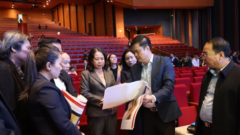 Phó Chủ tịch nước kiểm tra công tác chuẩn bị tổ chức Đại hội Thi đua yêu nước toàn quốc