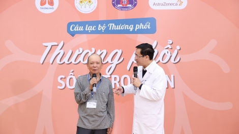 Tổ chức Chương trình sinh hoạt CLB “Thương phổi” cho gần 100 bệnh nhân