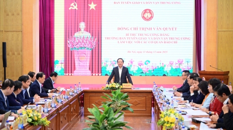 Báo chí tạo dòng chảy thông tin chính xác, tích cực hướng tới Đại hội 14 của Đảng