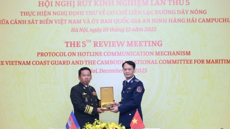 Việt Nam – Campuchia tăng cường hợp tác an ninh, an toàn trên biển
