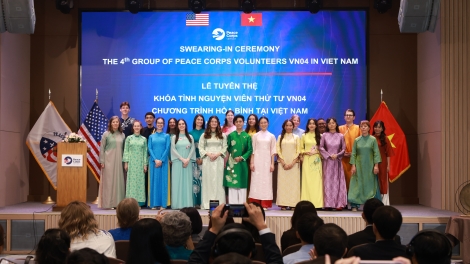  Chương trình Hòa Bình - tiếp tục là cầu nối văn hóa, giáo dục Việt Nam - Mỹ