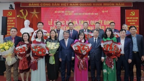 Học viện Y - Dược học cổ truyền Việt Nam bổ nhiệm 10 Phó Giáo sư năm 2025