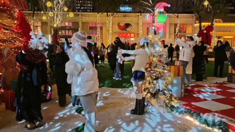 Bắc Kinh trong đêm Giáng sinh 2025