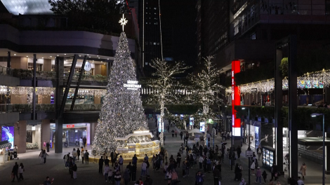 Lấp lánh không khí Giáng sinh khắp nơi trên thế giới