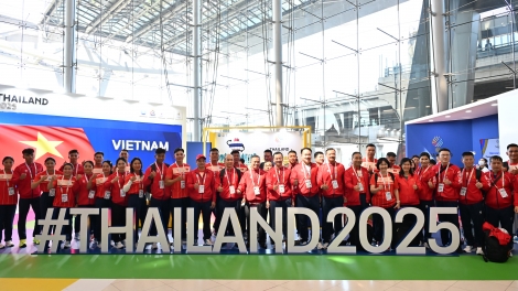 Đoàn Thể thao Việt Nam chính thức bắt đầu hành trình SEA Games 33