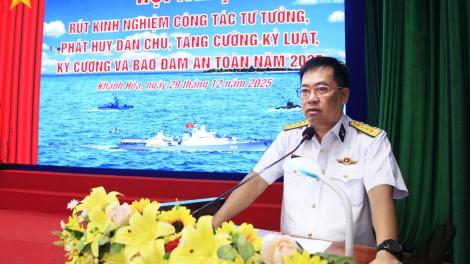 Lữ đoàn 162 nâng cao hiệu quả công tác tư tưởng trong bảo vệ chủ quyền biển, đảo