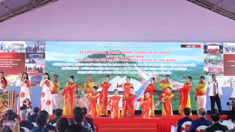 Đắk Lắk thông xe kỹ thuật và khởi công các công trình trọng điểm