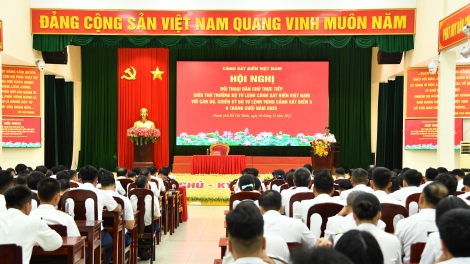 Cảnh sát biển Việt Nam đối thoại dân chủ: Tăng cường đoàn kết, nâng cao sức mạnh nội lực