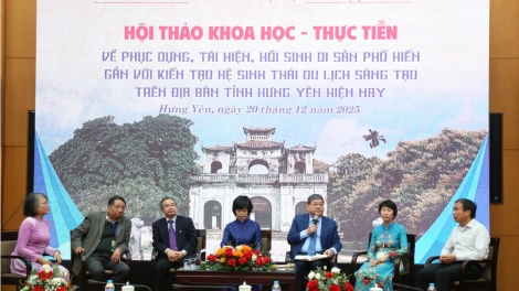 Thời sự 21h30 20/12/2025 Phục dựng tái hiện, hồi sinh Phố Hiến tỉnh Hưng Yên 