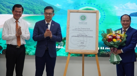 Danh lục Xanh và hướng đến net zero của Vườn quốc gia Côn Đảo 