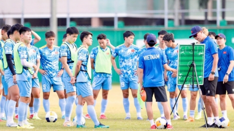 U22 Việt Nam quyết chiếm ngôi đầu bảng B
