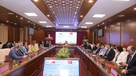 Bế mạc Chương trình bồi dưỡng, trao đổi chuyên đề với công chức cao cấp Liên bang Nga