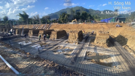  Sơn La đẩy nhanh tiến độ thi công xây dựng 13 trường học biên giới