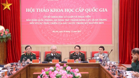 Bảo đảm QPAN trở thành động lực quan trọng đối với sự phát triển của đất nước trong kỷ nguyên mới