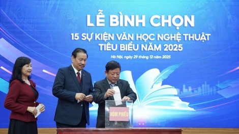 Bình chọn 15 sự kiện Văn học nghệ thuật tiêu biểu năm 2025