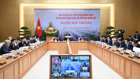 Thời sự 21h30 31/1/2026: Thủ tướng chủ trì phiên họp về công trình, dự án đường sắt trọng điểm