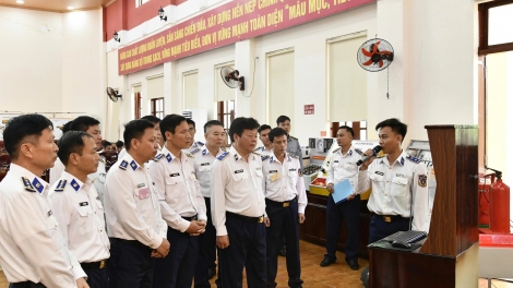 Vùng Cảnh sát biển 2 khai mạc hội thi mô hình học cụ, giáo án huấn luyện năm 2026