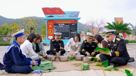 Vùng 1 Hải quân, gắn kết tình quân dân mỗi dịp xuân về