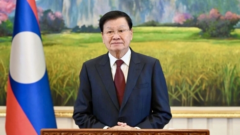 Tổng Bí thư Tô Lâm gửi thư chúc mừng đồng chí Thongloun Sisoulith