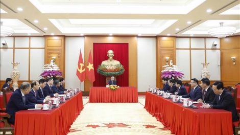 Tổng Bí thư Tô Lâm điện đàm với Tổng Thư ký Đảng Hành động Nhân dân (PAP), Thủ tướng Singapore 