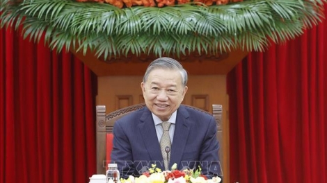 Tổng Bí thư Tô Lâm điện đàm Tổng thống Hàn Quốc Lee Jae Myung