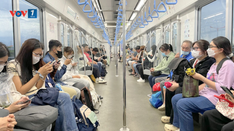 Đón 90.000 lượt khách trong ngày cuối năm, Metro Bến Thành – Suối Tiên cán mốc ấn tượng
