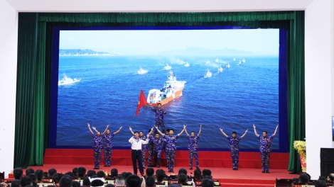 Ấn tượng đêm gặp mặt “Giữ mãi tự hào, người chiến sĩ Lữ đoàn 162”